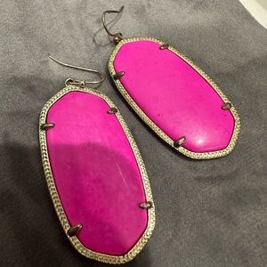 Kendra Scott earrings PINK